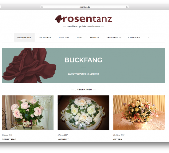 Website Rosentanz