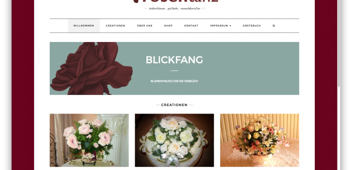 Website Rosentanz